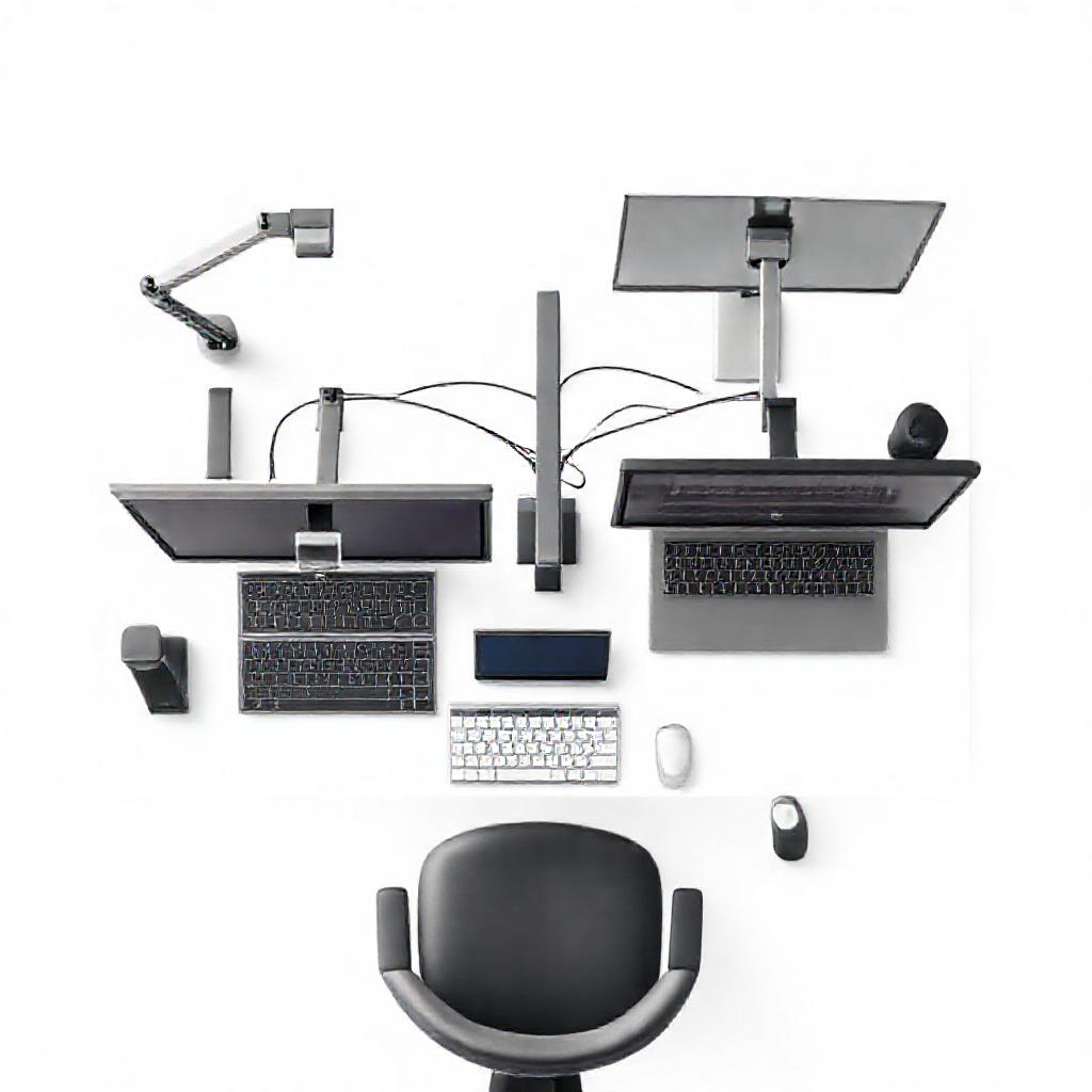 Desk load calculator — how much your standing desk setup actually weighs with monitors, arms, and equipment